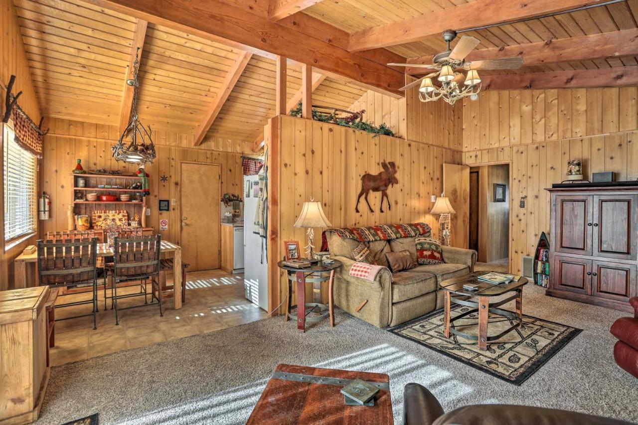Вилла Chocolate Moose Cabin Short Walk To Slopes Биг Бэар Лейк Экстерьер фото