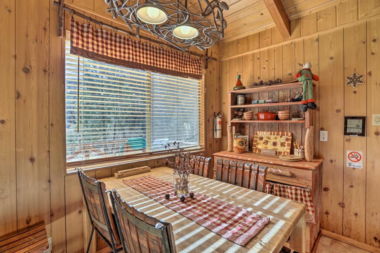 Вилла Chocolate Moose Cabin Short Walk To Slopes Биг Бэар Лейк Экстерьер фото
