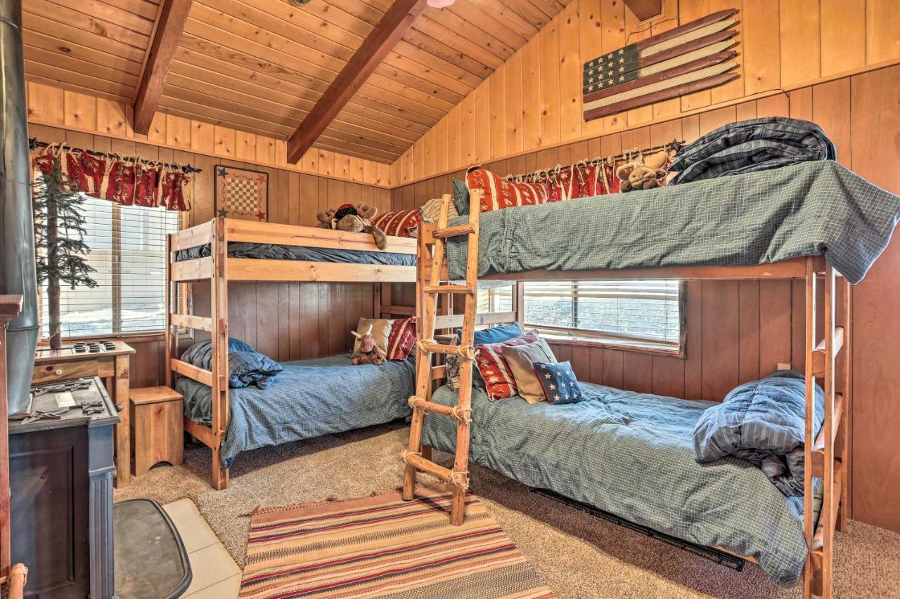 Вилла Chocolate Moose Cabin Short Walk To Slopes Биг Бэар Лейк Экстерьер фото
